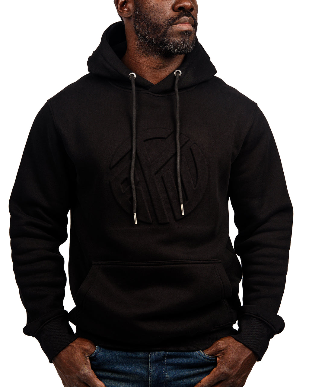 Oversized Embossed Hoodie