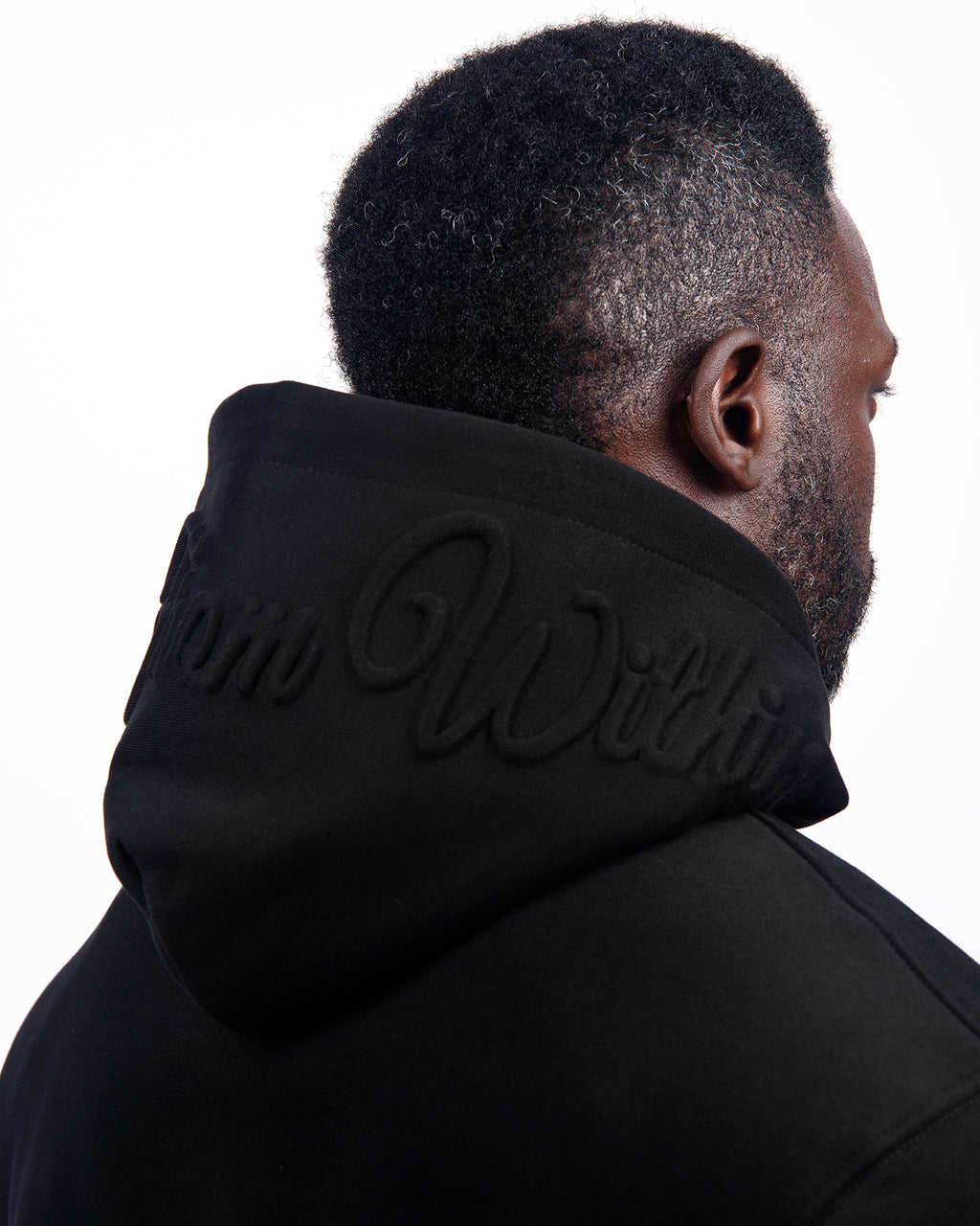 Oversized Embossed Hoodie