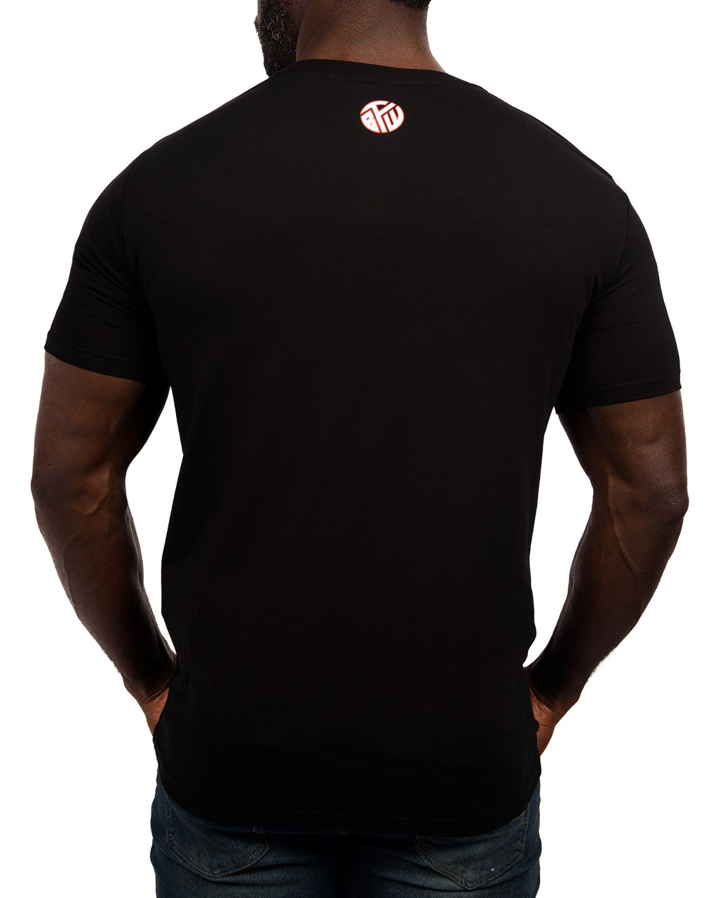 Black Custom Logo Tee