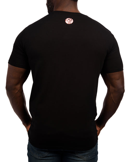 Black Custom Logo Tee