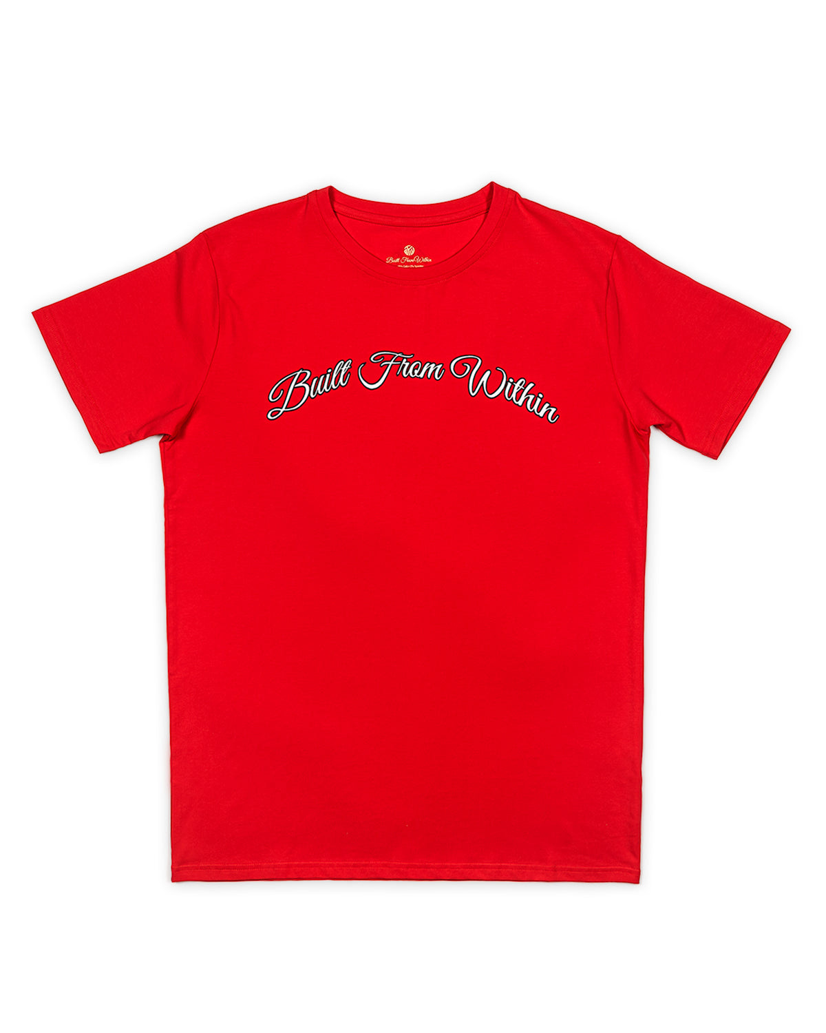 Red Custom Logo Tee